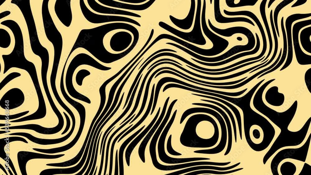 Seamless abstract wavy liquid background for loop playback. 4k video Seamless abstract wavy liquid background for loop playback. 4k video