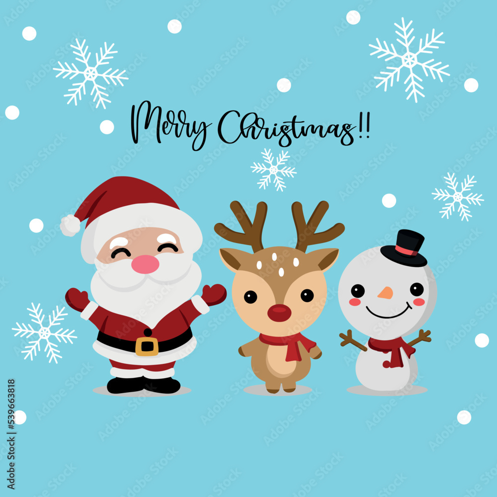 Merry Christmas and Happy New Year seamless pattern. wrapping paper, postcard. Vector illustration of Santa, candy cane, bow, text kid design pattern Merry Christmas and Happy New Year seamless pattern. wrapping paper, postcard. Vector illustration of Santa, candy cane, bow, text kid design pattern