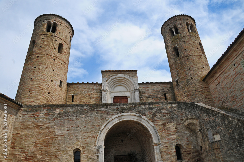 Corridonia, Abbazia di San Claudio in Chienti - Marche