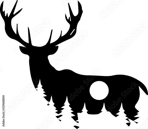 deer silhoutee