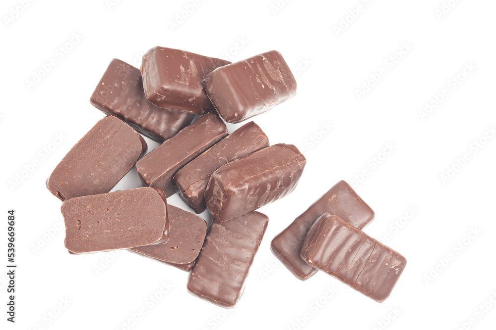 gourmet chocolate bonbons isolated on white background gourmet chocolate bonbons isolated on white background