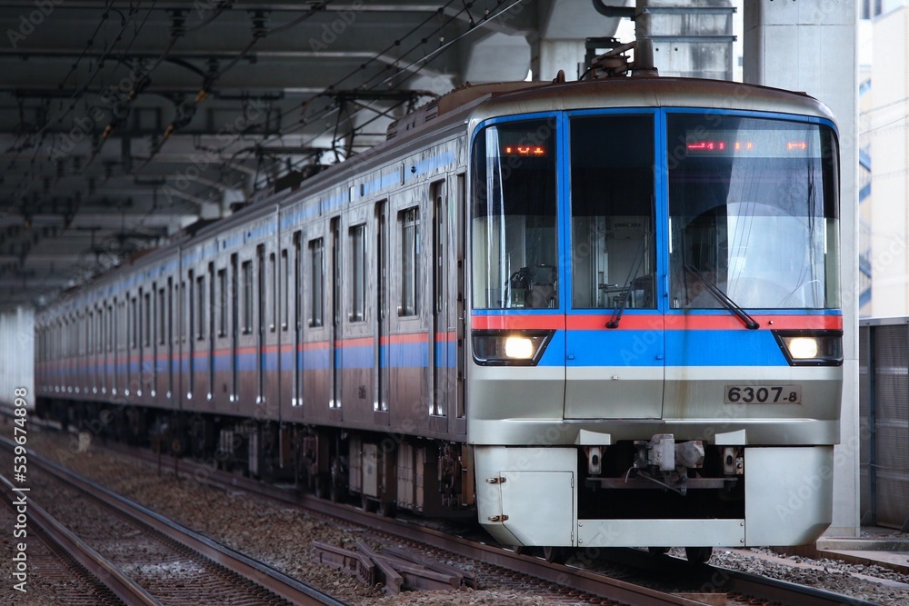 通勤電車 都営三田線6300形