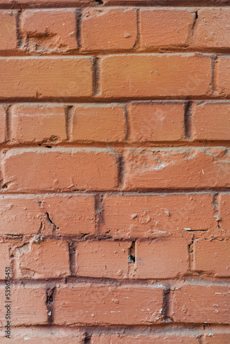 red brick wall