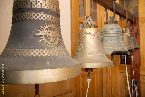 big golden church bells, religious music