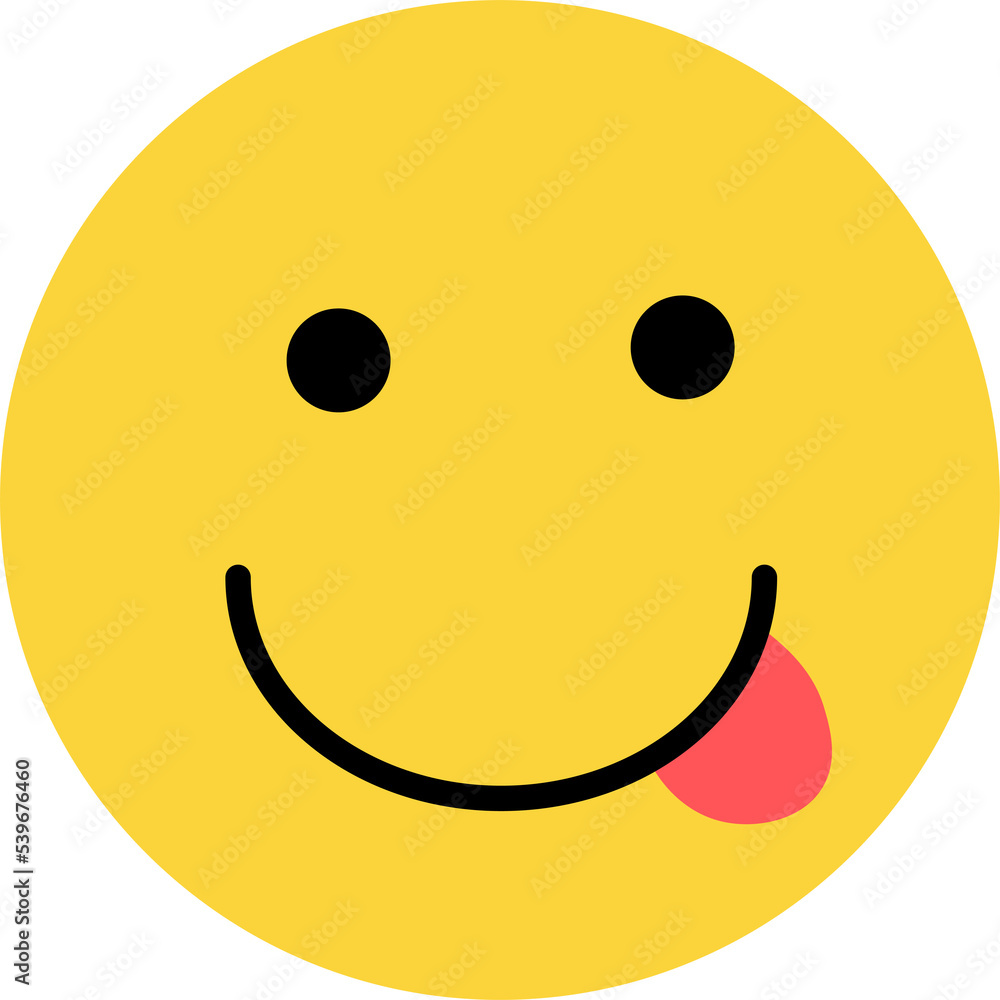 Fototapeta premium Emoji Face Illustration