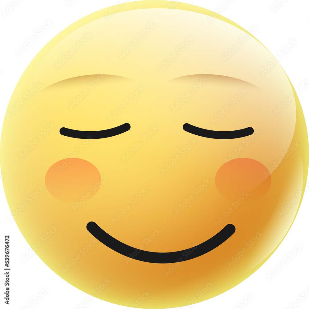 Fototapeta premium Emoji Face Illustration