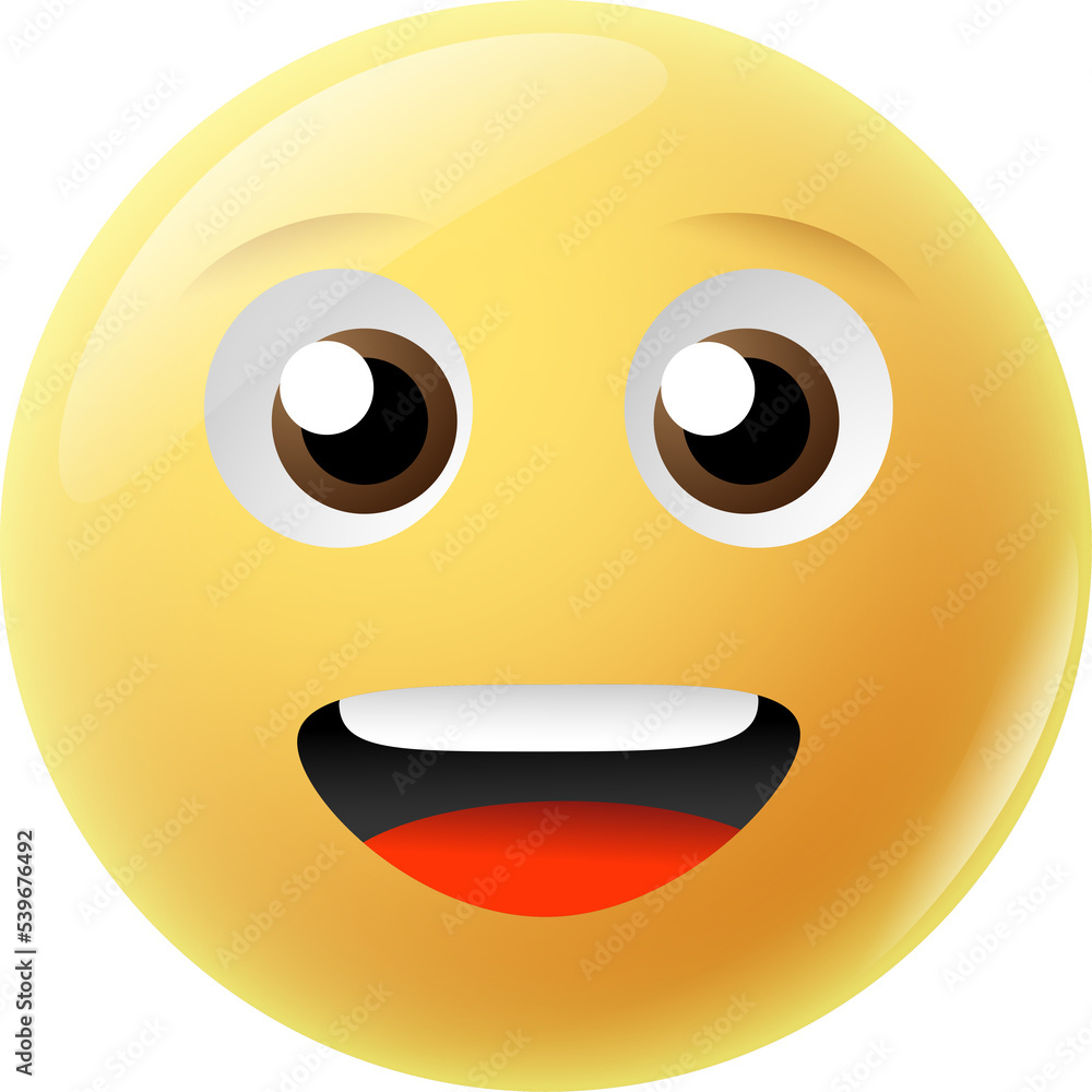 Smile Emoji Face Illustration