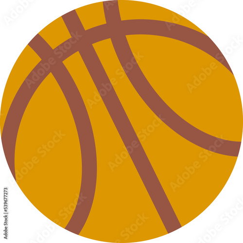 cartoon of basketball