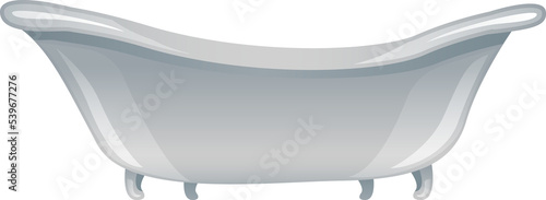 cartoon of bathtub