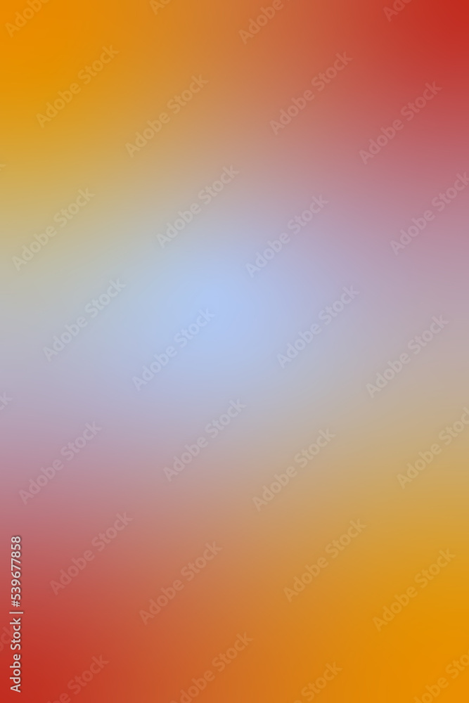 vertical golden orange - warming red - sky blue gradient background