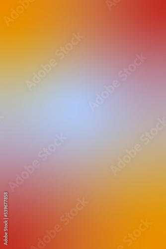 vertical golden orange - warming red - sky blue gradient background