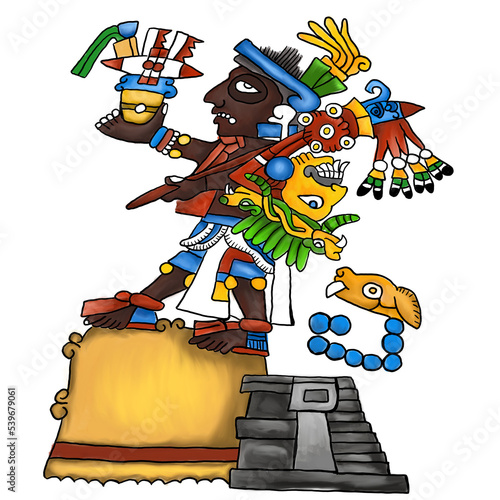 Aztec Codex warrior photo