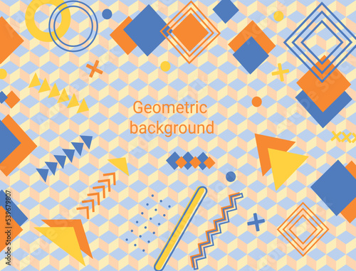 Modern abstract background for print, design, online projects, brochures, posters, backgrounds.