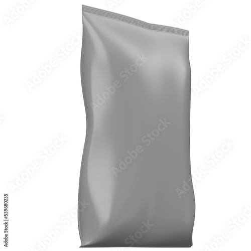 3d rendering illustration of a chips package template