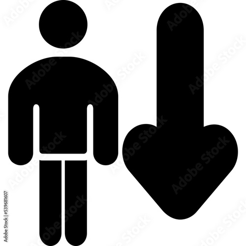 Demotion Icon