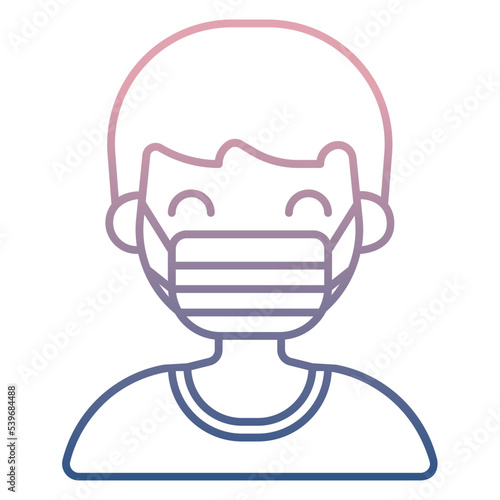 boy wearing face mask