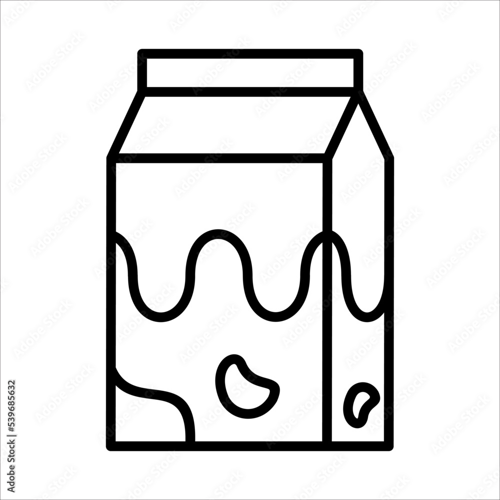 Milk Icon Logo Design Vector Template Illustration Sign And Symbol Milk Icon Logo Design Vector Template Illustration Sign And Symbol