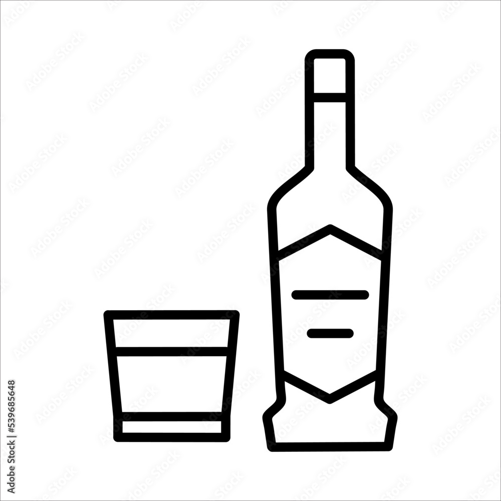 Alcohol Icon Logo Design Vector Template Illustration Sign And Symbol Alcohol Icon Logo Design Vector Template Illustration Sign And Symbol