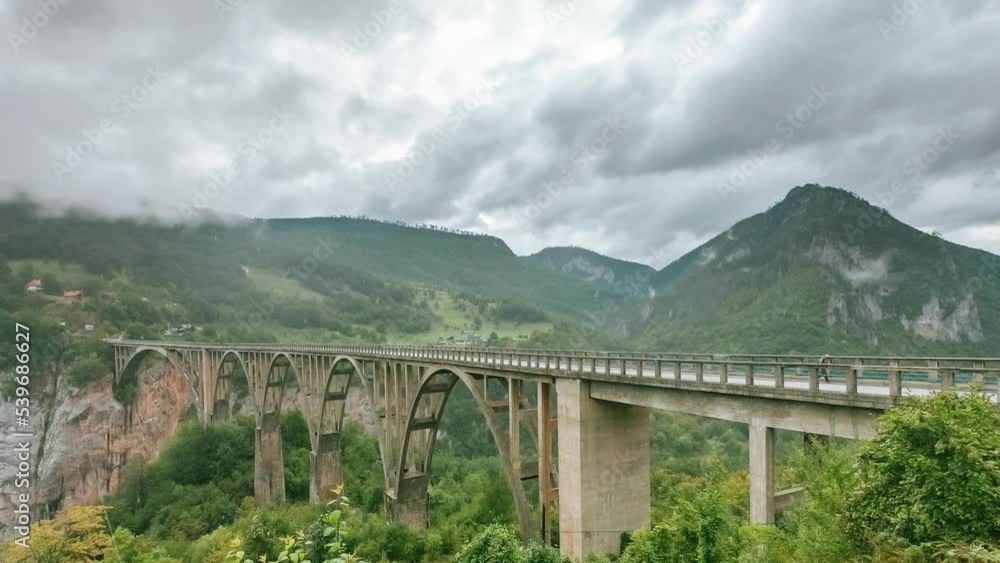 Montenegro nature scene time lapse Montenegro nature scene time lapse