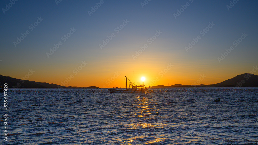 Sunset scenery with fishing boats and seagulls. Beautiful sea sunset and fish boat in Korea.
Scenery of fishing boats at Changhu-ri dock in Ganghwa-do, Incheon. Korean sea landscape. Korea's West Sea. Sunset scenery with fishing boats and seagulls. Beautiful sea sunset and fish boat in Korea.
Scenery of fishing boats at Changhu-ri dock in Ganghwa-do, Incheon. Korean sea landscape. Korea's West Sea.