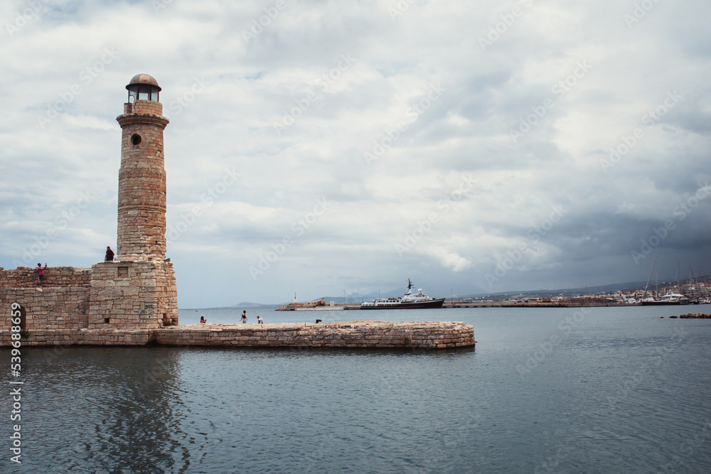 Lighthouse in Chania, Crete
