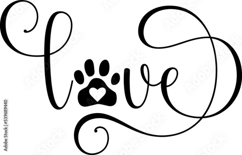 Love Dogs Paw
