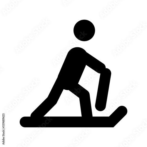 Hiker Vector Icon
