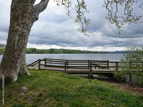 Lake Varese, Gavirate. Italy