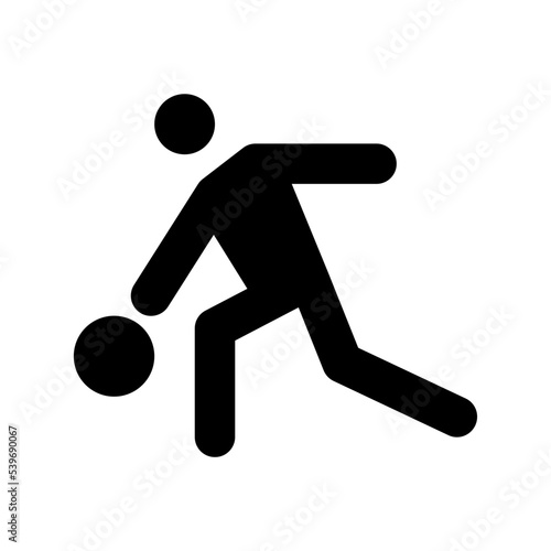 Football Player Vector Icon