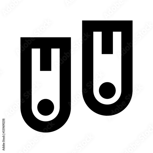 Diving Fins Vector Icon