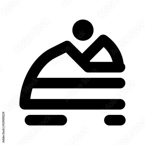 Jet Boat Vector Icon