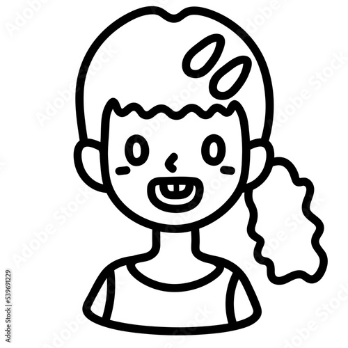 ponytail girl