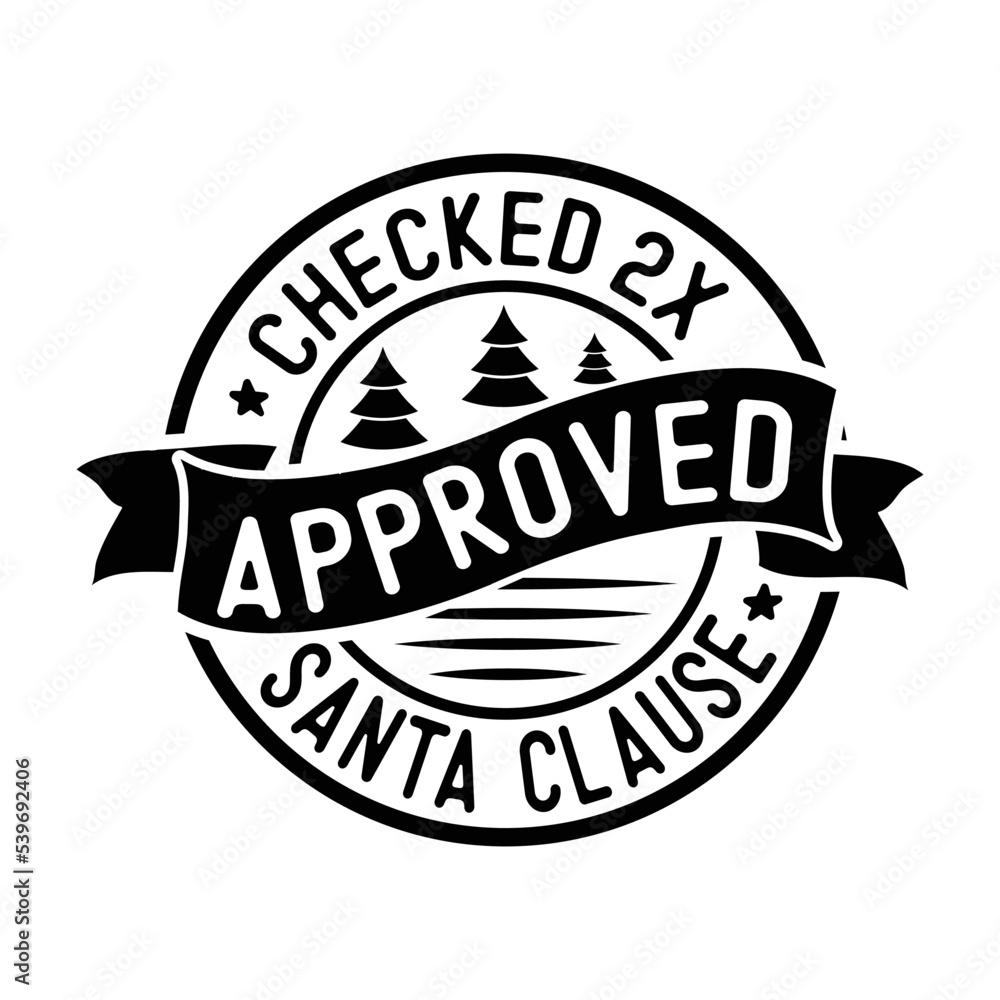 Obraz premium Checked 2x approved 