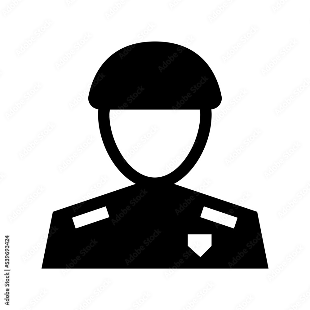 Worker Flat Vector Icon Worker Flat Vector Icon