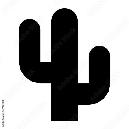 Cactus Flat Vector Icon