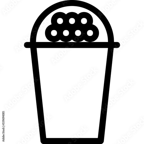 bubble milk tea icon