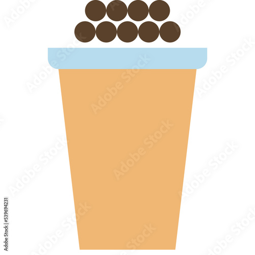 bubble milk tea icon