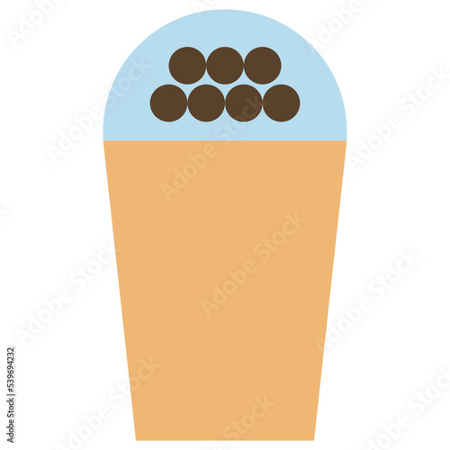 bubble milk tea icon