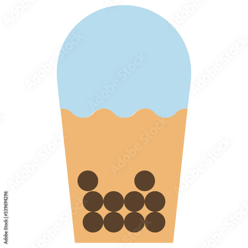 bubble milk tea icon