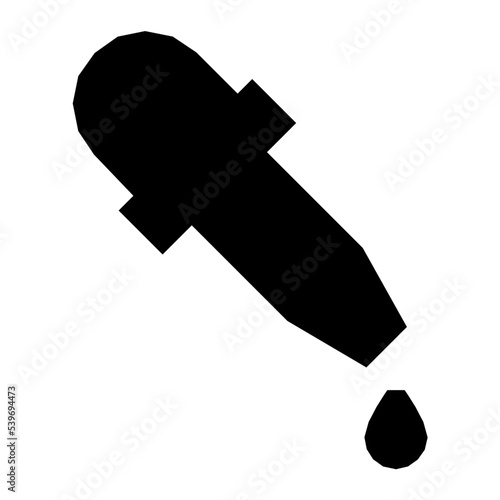 Dropper Flat Vector Icon