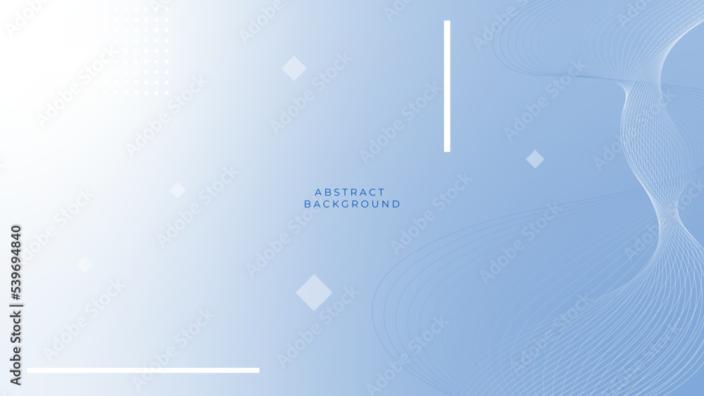 Obraz premium Modern abstract white and blue minimal background with business and corporate concept