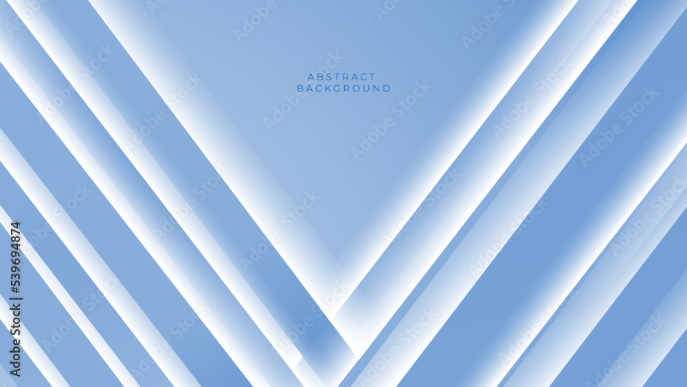 Obraz premium Modern abstract white and blue minimal background with business and corporate concept