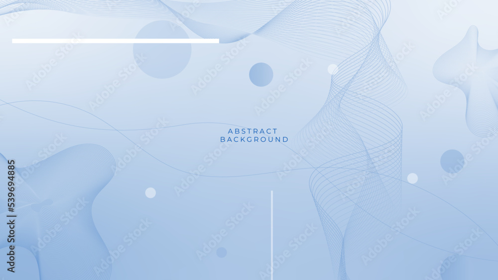 Naklejka premium Modern abstract white and blue minimal background with business and corporate concept