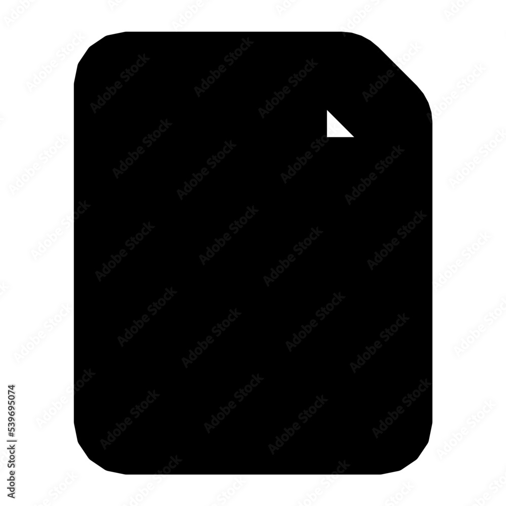 Extension File Flat Vector Icon Extension File Flat Vector Icon