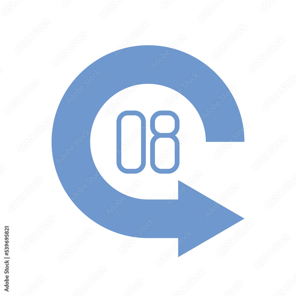 Number Info-graphic Bullet point 8, Arrow Shape number, Arrow Infographic Number. Number Info-graphic Bullet point 8, Arrow Shape number, Arrow Infographic Number.