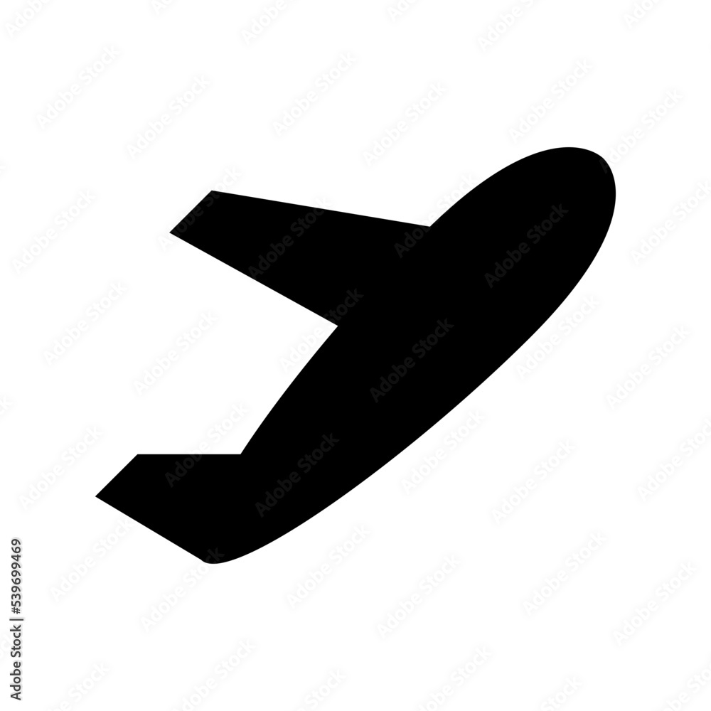 Airplane Flat Vector Icon Airplane Flat Vector Icon
