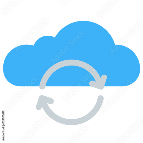 cloud synchronize icon