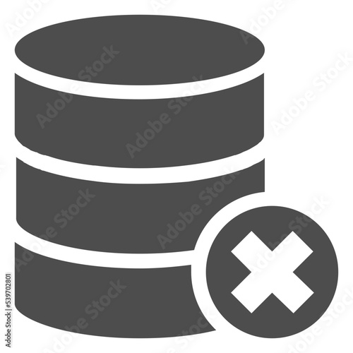 database delete icon