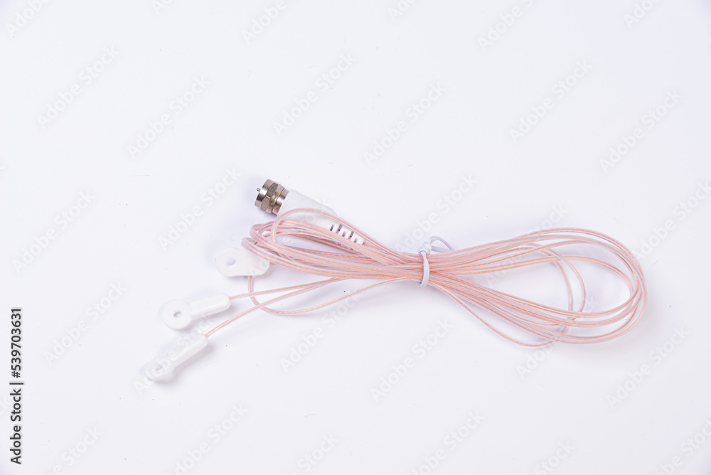 Antennas for wifi hotspot for router isolated on white Antennas for wifi hotspot for router isolated on white