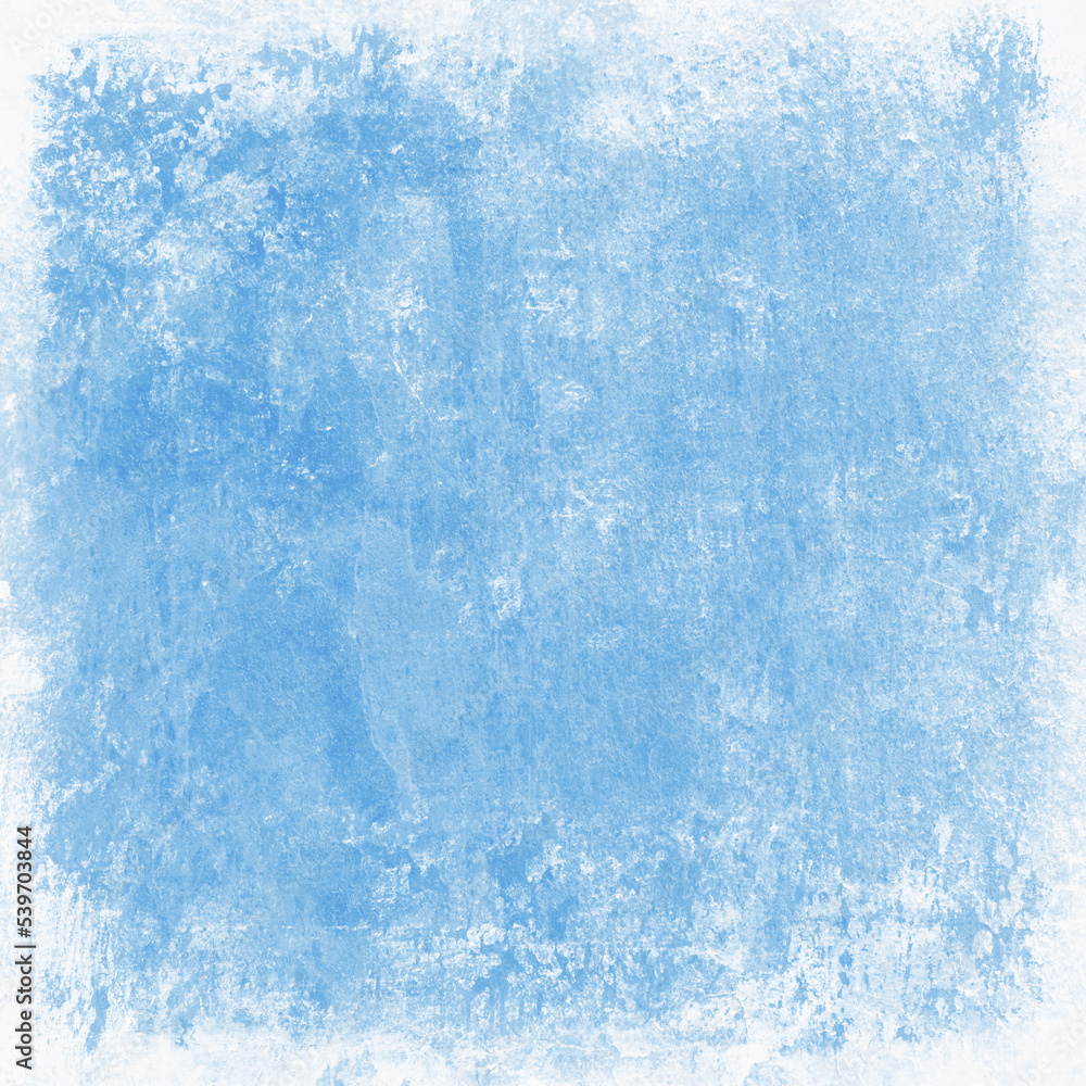 Obraz premium Grunge blue background with space for text